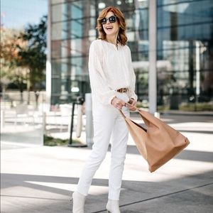 SHIRALEAH tan Arden Tote